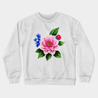 Rose flowers Crewneck Sweatshirt